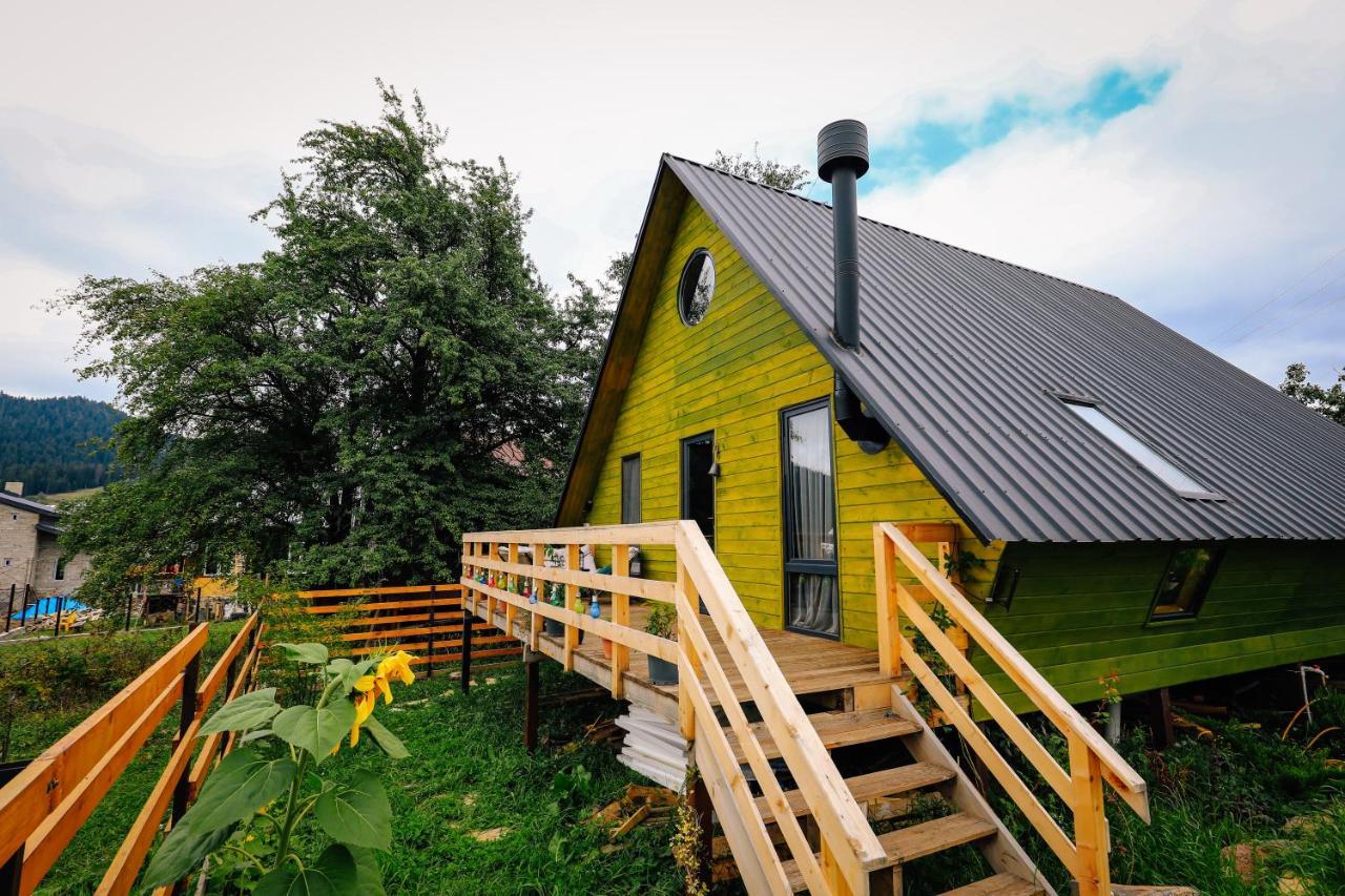 Wooden Cottage "Green House" In Bakuriani Exterior foto